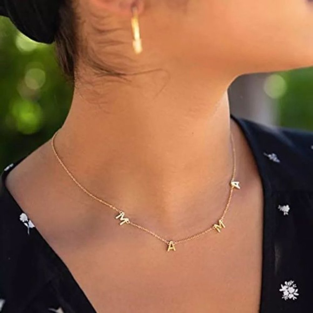 MAMA Boutique Trending Necklace in Gold or Silver or Rose Gold - Picture 3 of 8